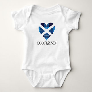 Tartan Heart - Skottland T Shirt