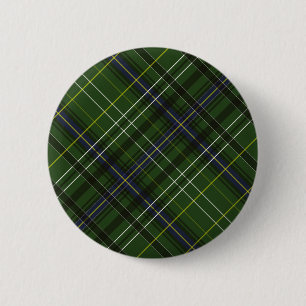 Tartan i grönt knapp