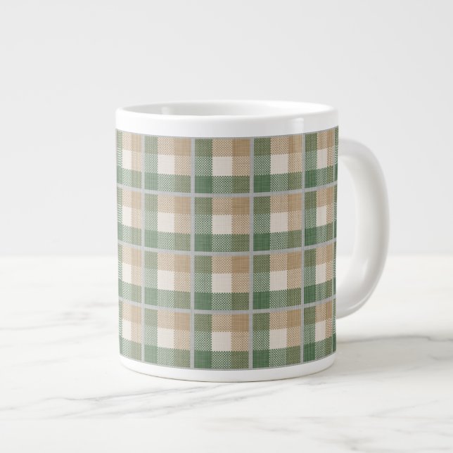 Tartan Jumbo Mugg (Framsida höger)