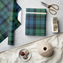 Tartan Klan Campbell Play Blue Grönt Check