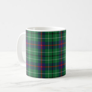 Tartan Klan Duncan Play Grönt Red Blue Check Kaffemugg