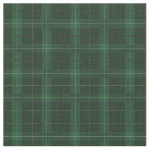 Tartan Klan MacQueen Play Mönster Grönt Check Tyg
