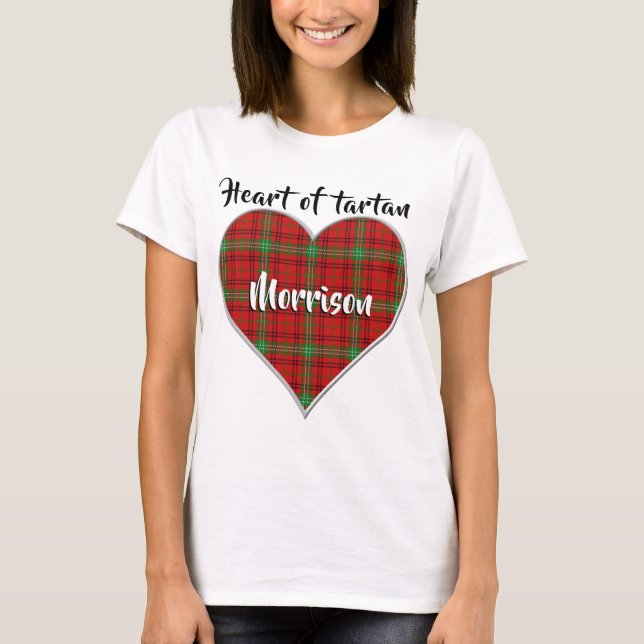 Tartan Klan Morrison Play T Shirt (Framsida)