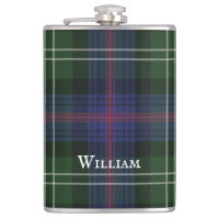 Tartan Klan Sutherland Plade Grönt Black Rustic