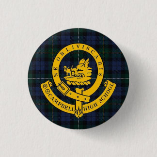 Tartan Logotyp Badge Knapp