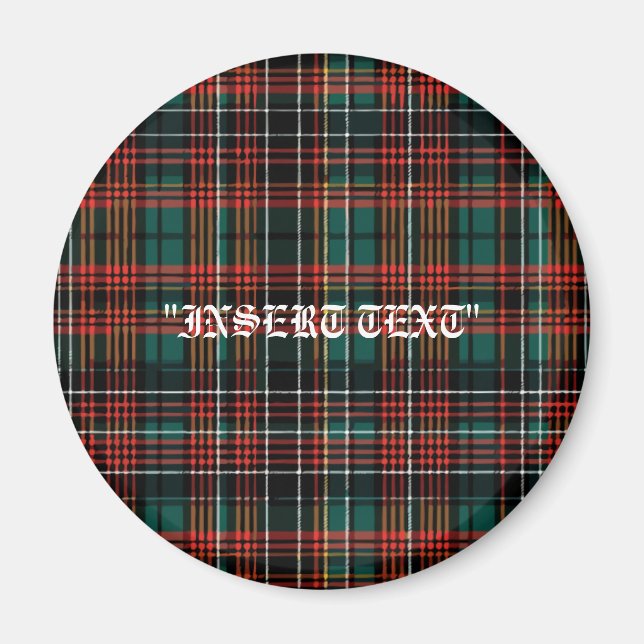 Tartan Magnet (Framsidan)