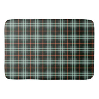 Tartan Mönster Fabric Large Bath Mat Badrumsmatta