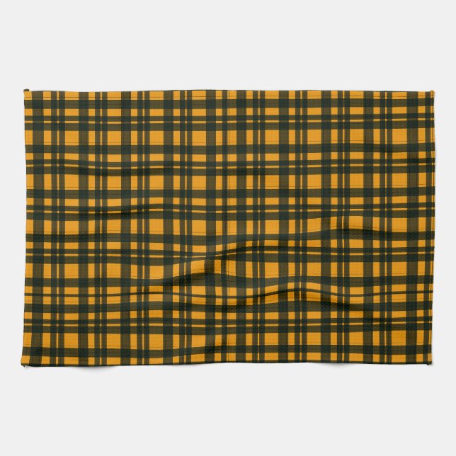 Tartan mönster kökshandduk (Horisontell)