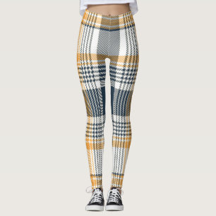 Tartan Mönster Leggings