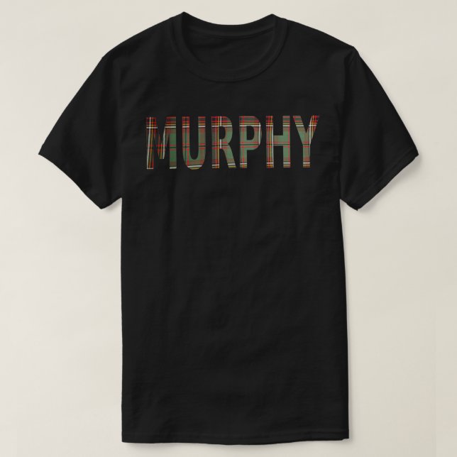 Tartan Murphy T Shirt (Design framsida)