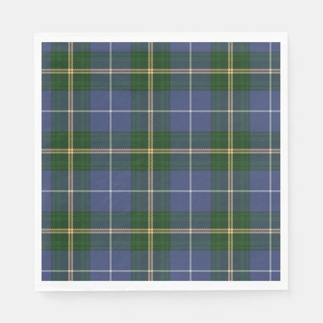 Tartan of Nova Scotia Pappersservett (Framsidan)
