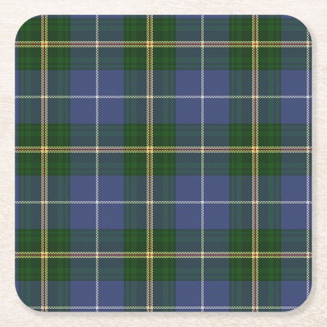 Tartan of Nova Scotia Underlägg Papper Kvadrat (Framsidan)