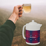 Tartan - Patriotic - Red Blue White Stars<br><div class="desc">Tartan i old glory,  old glory blå och vita stjärnor. Kan användas i nästan vilken tillfälle som helst och är gender och neutralt. Annat tartan färg finns tillgängligt.</div>