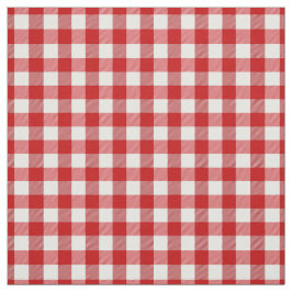 Tartan Pecernic Red cage mönster white Tyg