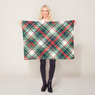 Tartan Plaid Blanket Fleecefilt