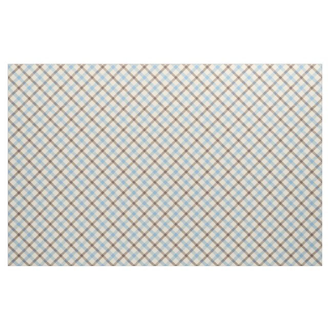 Tartan plaid diagonal mönster tyg (Fat Quarter)