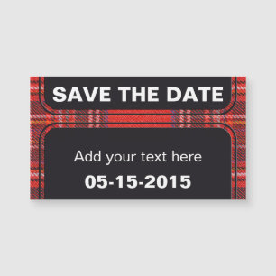 Tartan plaid mönster royal röd väv