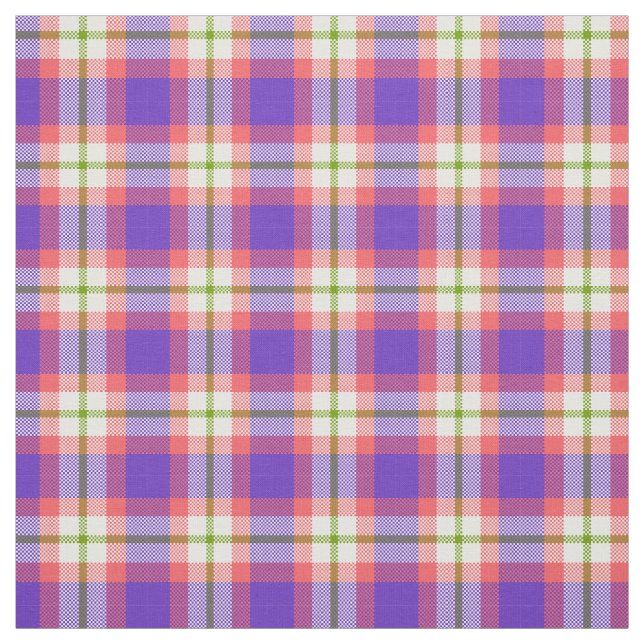 Tartan plaid mönster tyg (Provkarta)