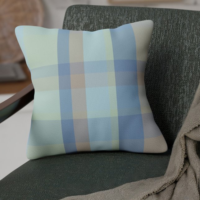 Tartan Play Figaro Car Färg Figarations Kudde (A tartan plaid pillow designed for the Figaro owner based on the 4 original figaro cars)