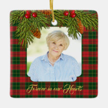 Tartan Play Gräs Boughs Memorial Photo jul