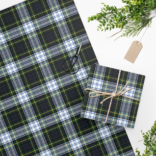 Tartan Play Klan Gordon Scottish Mönster Presentpapper