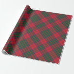 Tartan Play Klan Grant Scottish Mönster Presentpapper<br><div class="desc">Klassisk röd grönt-kontroll för att göra dina presenter till ett komplett paket för tillfällen</div>