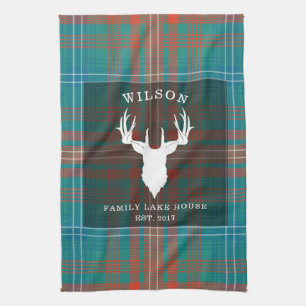 Tartan Play Klan Wilson Family Sjö House Kökshandduk