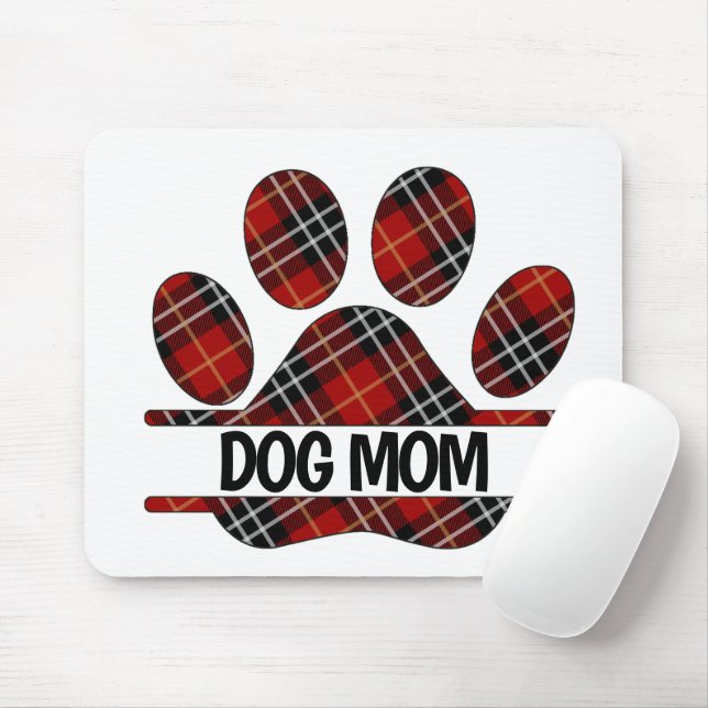 Tartan Play MAMMA Pawprint Musmatta (Med mus)