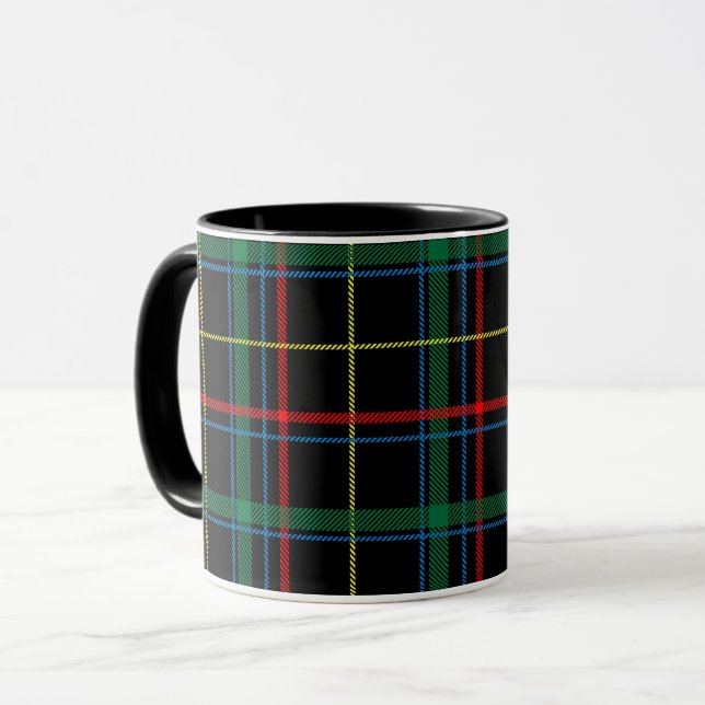 Tartan Play Mönster, Grönt Mugg (Framsida vänster)