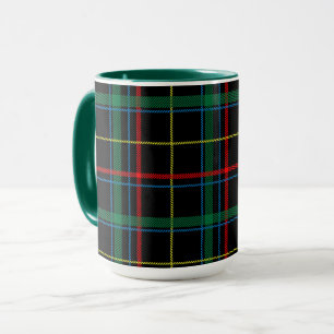 Tartan Play Mönster, Grönt Mugg