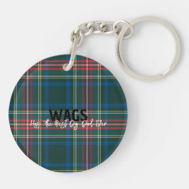 Tartan Play PET NAMN Best Pappa Mamma - någonsin t