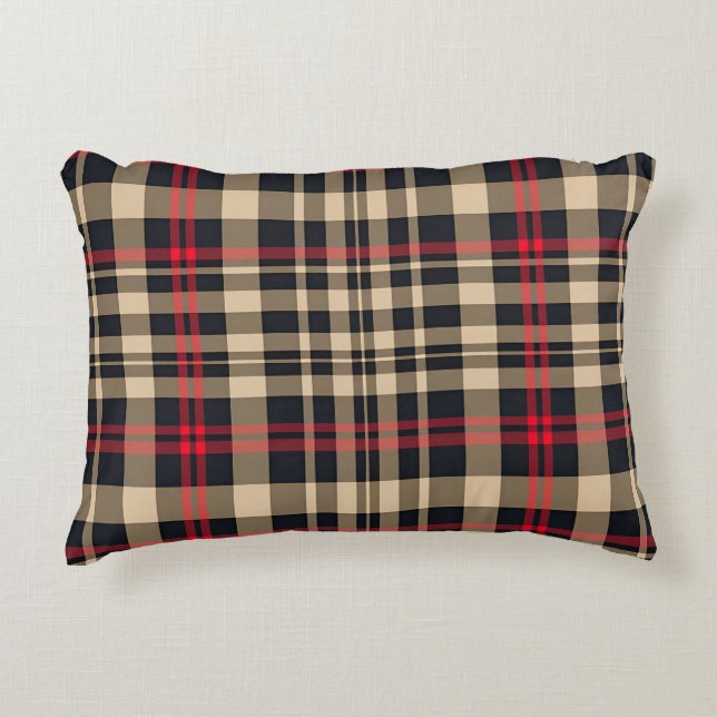 Tartan Play Pillow Prydnadskudde (Framsidan)