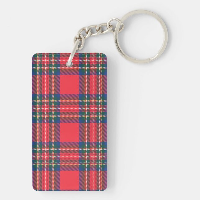 Tartan Play Red Classic Festive-julafton Helgdag (Baksidan)