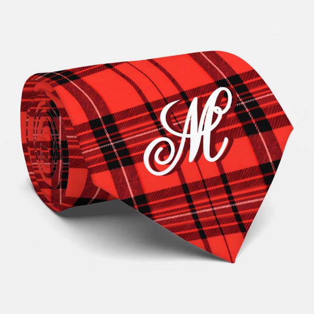Tartan Pput Red Traditional Modern Collection Slips (Rullad)