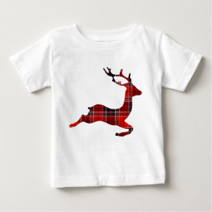 Tartan Scottish rener jul T Shirt