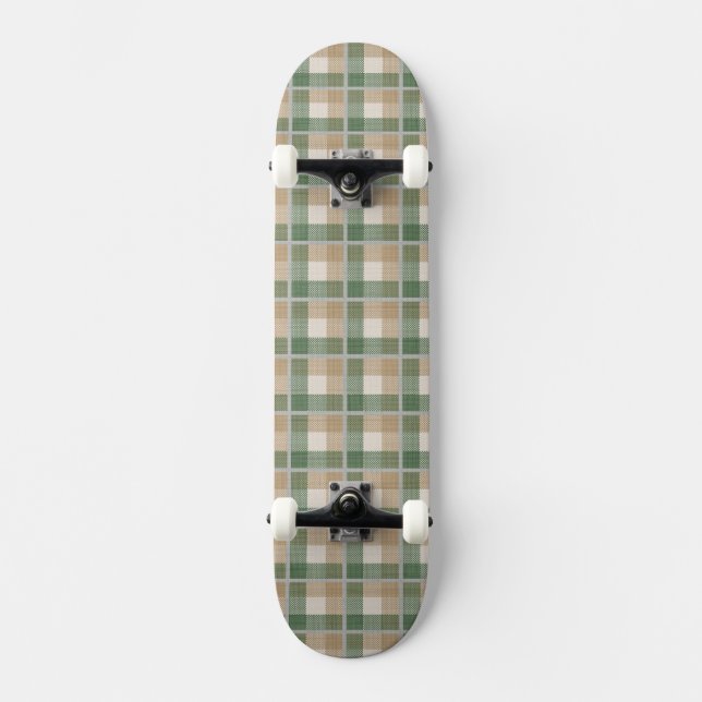 Tartan Skateboard Bräda 21,5 Cm (Framsida)