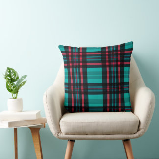 tartan, skotsk tartan, mönster, kudde