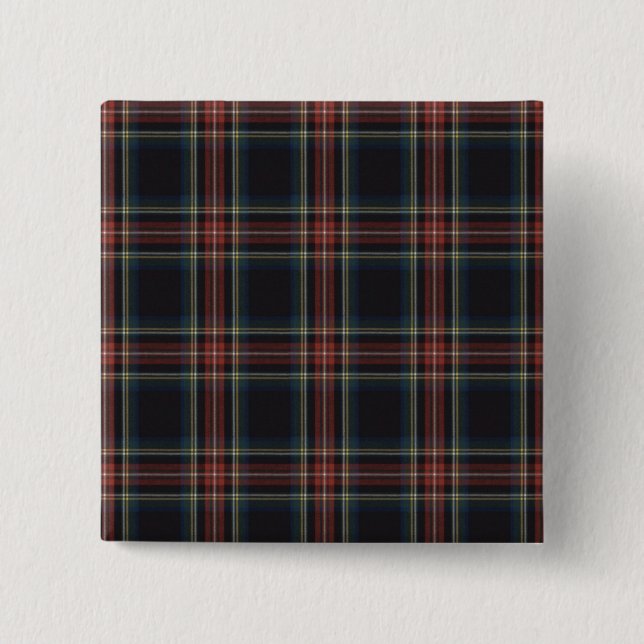 Tartan Square-knapp Knapp (Framsida)