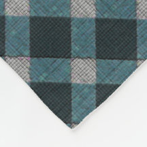 Tartan stil i grått cyano och lindrig avlastning