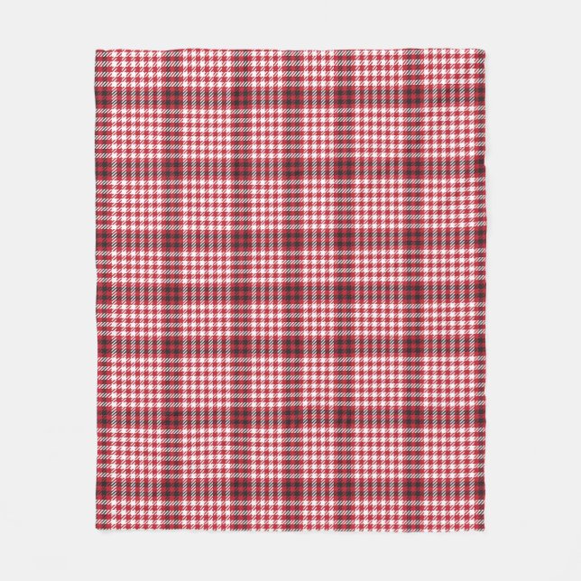 Tartan Struktur Fleecefilt (Framsidan)