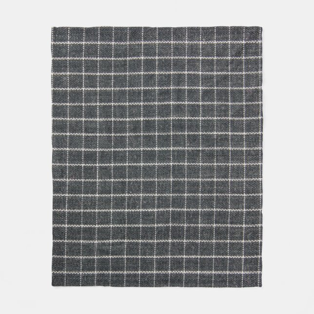 tartan struktur fleecefilt (Framsidan)