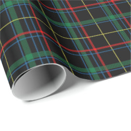 Tartan (svart/grönt/rött) presentpapper