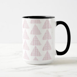 Tartan Triangles Rosa Mugg