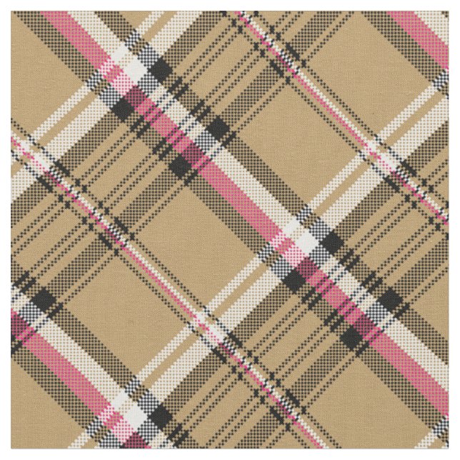 Tartan Tyg (Närbild)