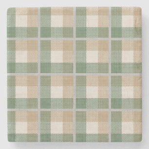 Tartan Underlägg Sten