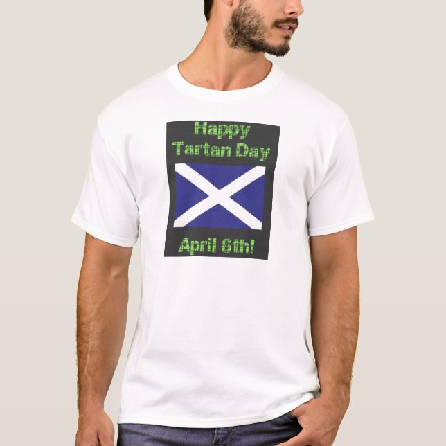 Tartandag! T Shirt (Framsida)