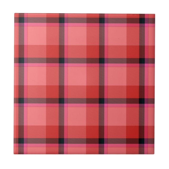 Tartandesign Kakelplatta (Framsidan)