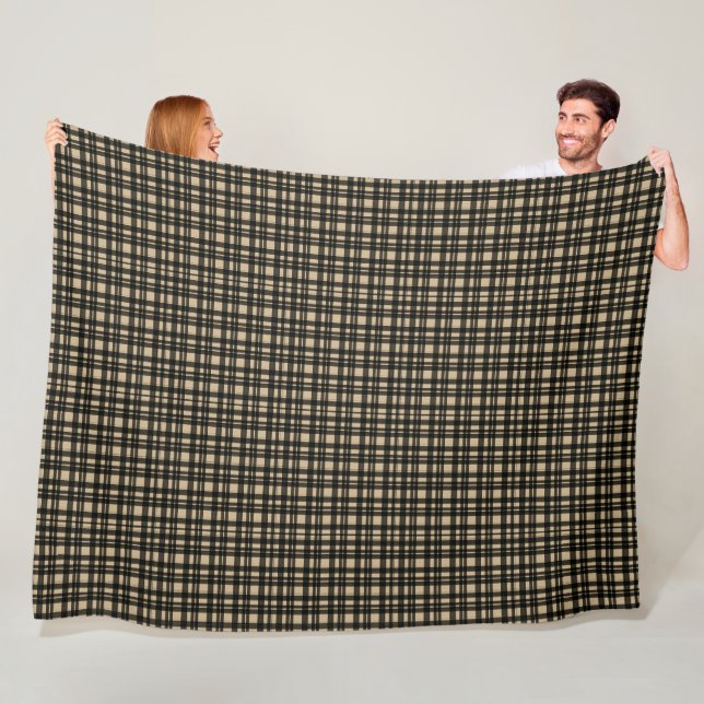 Tartanfilt – Klassisk rutmönsterdesign Fleecefilt (På plats)
