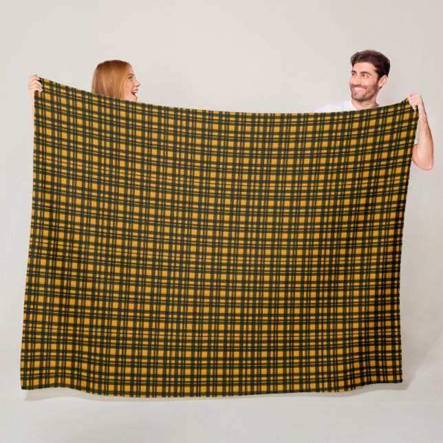Tartanfilt – Klassisk rutmönsterdesign Fleecefilt (På plats)