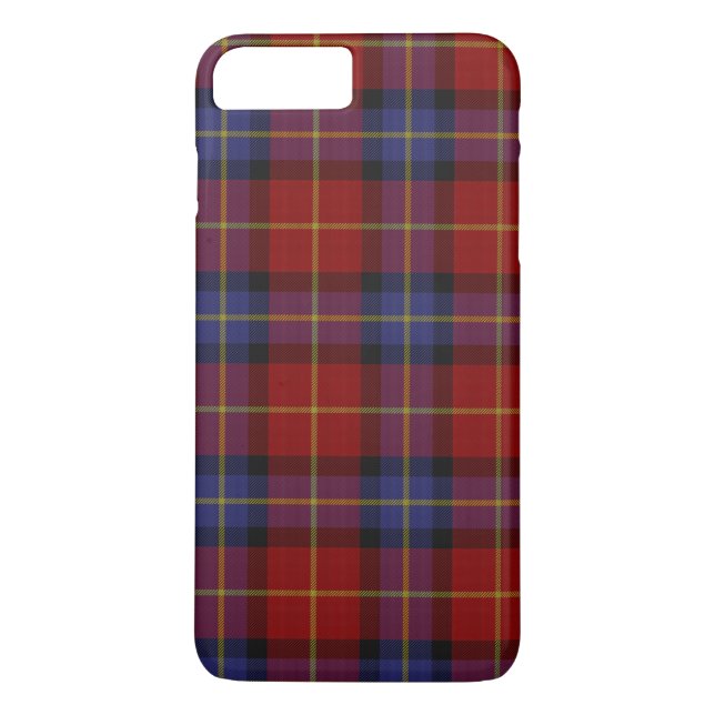 Tartanmönster Case-Mate iPhone Skal (Baksida)